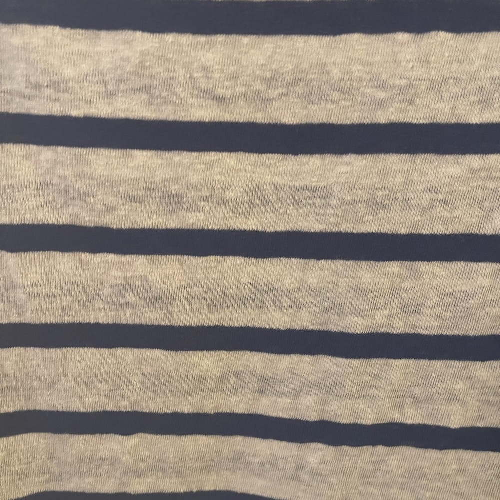 NWT American Eagle long sleeve blue stripped top.  Size medium. - Picture 3 of 4